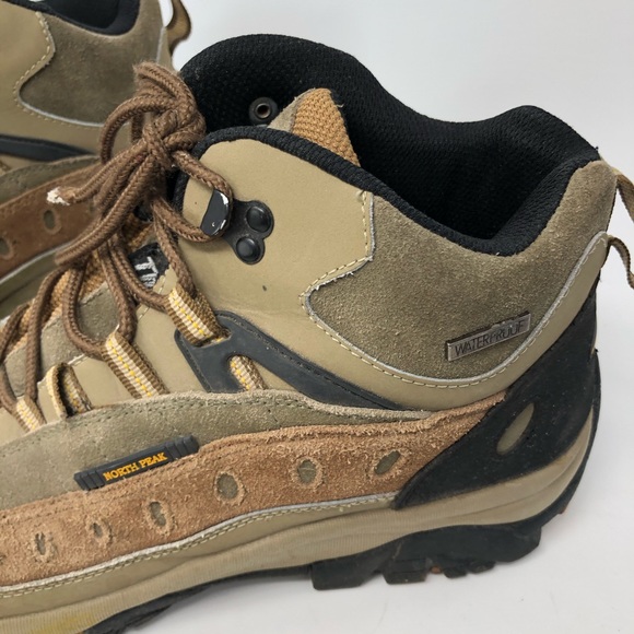Men's North Peak Hiking Boots Hiking 13 Brown - Picture 8 of 15